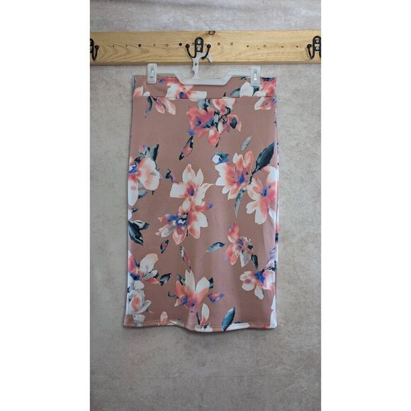 42 pops fitted stretchy pencil skirt medium - Picture 1 of 3